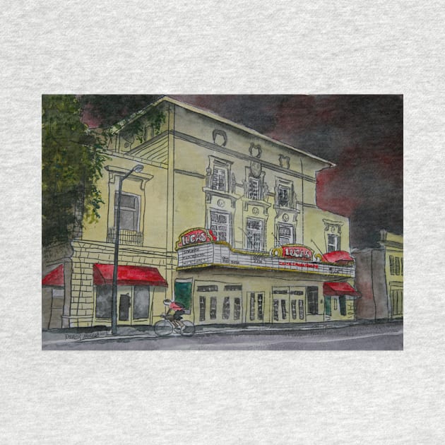 Lucas Theatre Savannah GA Art by derekmccrea